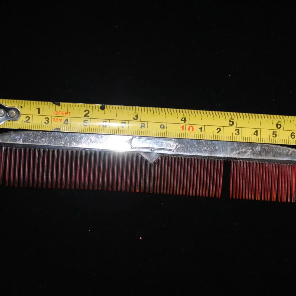 Antique Webster Sterling Silver Comb
